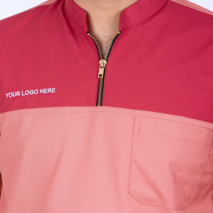Men Scrub zip 5