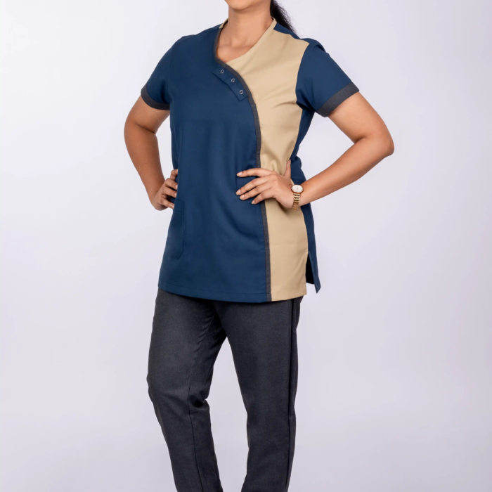 Women Nursing Without Callor Teal Blur - Baige 2